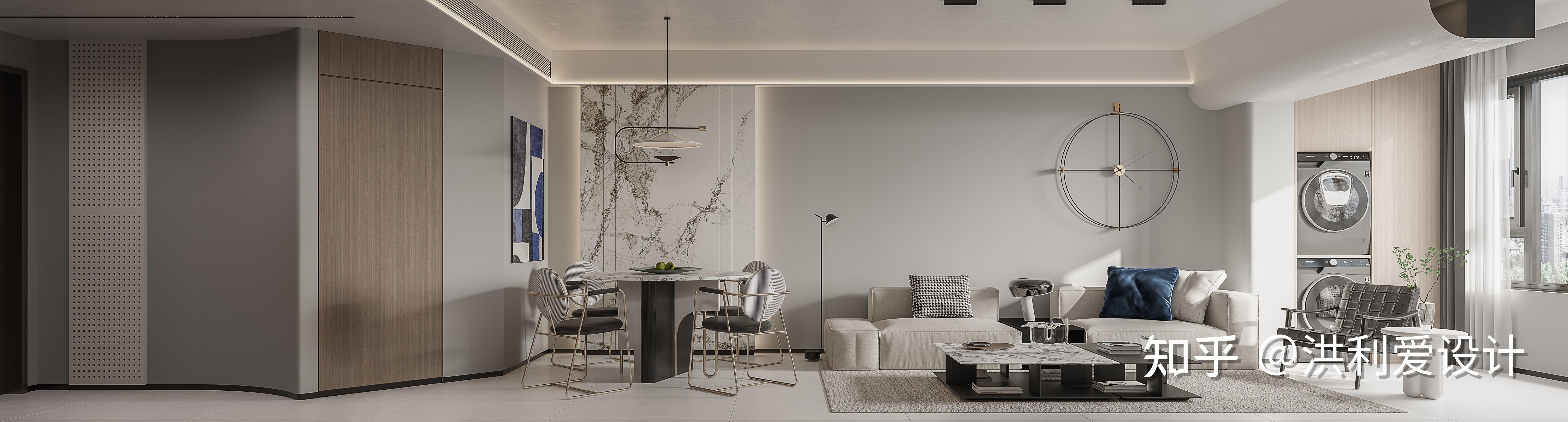 现代简约风,小户型界的颜值天花板!