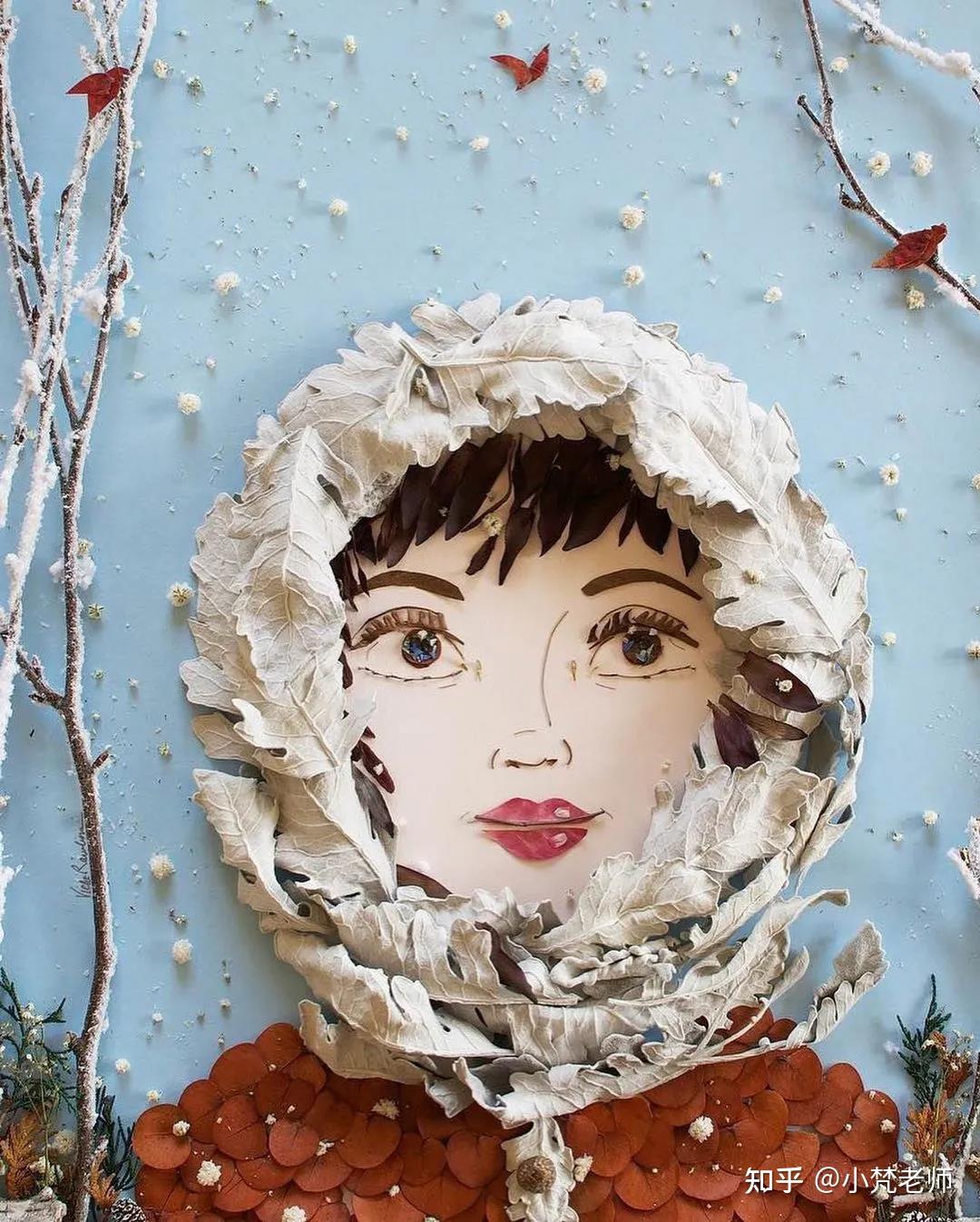 亲子创意拼贴画