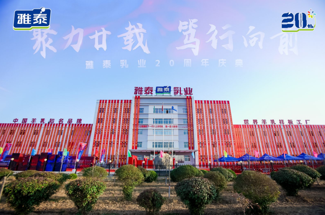 聚力廿载铸辉煌笃行不息启新程雅泰勇攀下一个二十年高峰