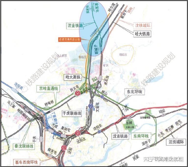 沈阳到法库铁路规划图图片