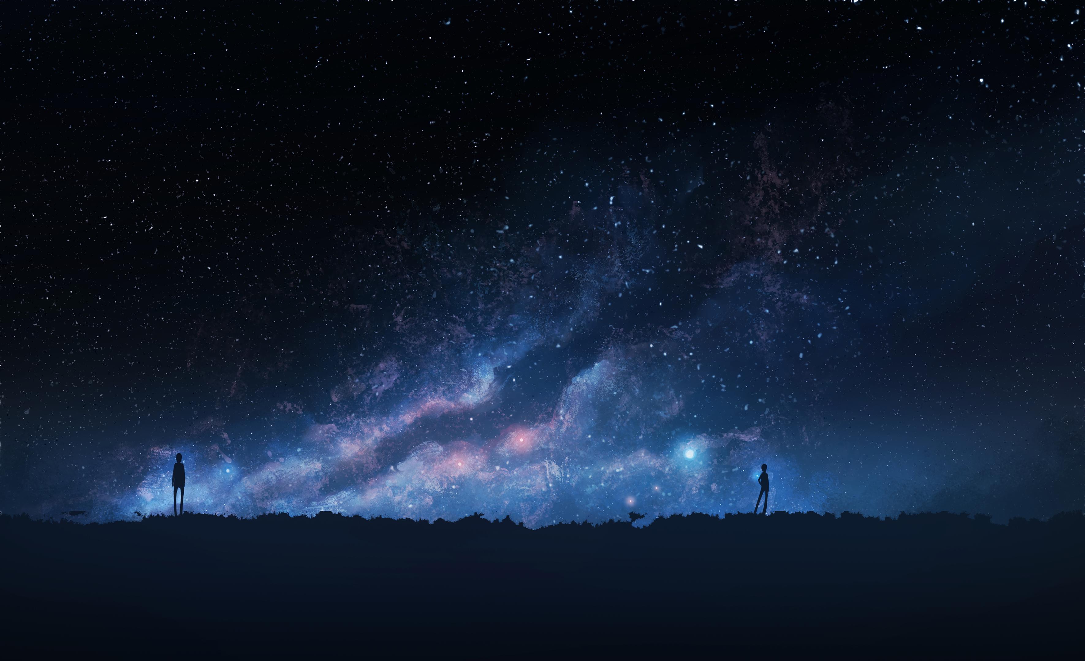 星空图片大全|星空壁纸超清|唯美|真实夜景|星空图片梦幻所念皆星河 - 知乎