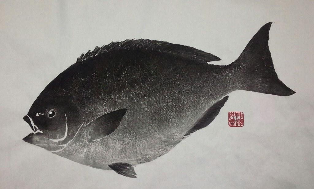 日本传统民间艺术 鱼拓 知乎 日本传统民间艺术 鱼拓 知乎