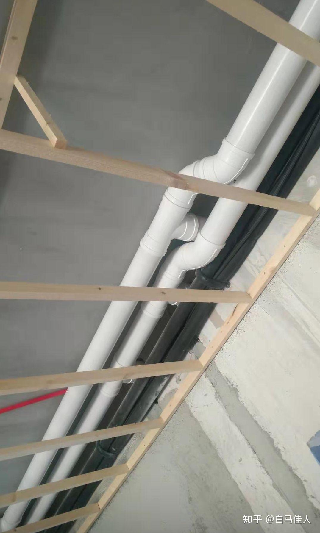 pvc管顶送顶回风式安装也有多年以前装过新风系统的用户说:不管用