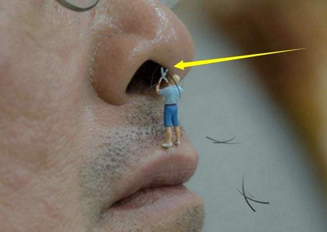 鼻毛过长该怎么办需要剪掉或者拔掉吗