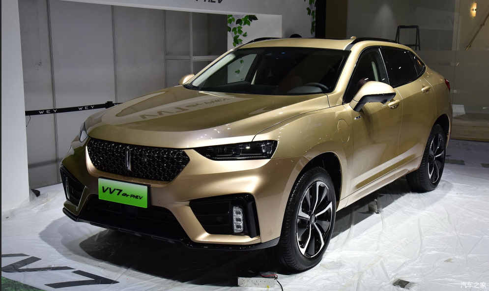 该车是wey品牌旗下的一款中型suv,并且它为插电式混合动力车型.