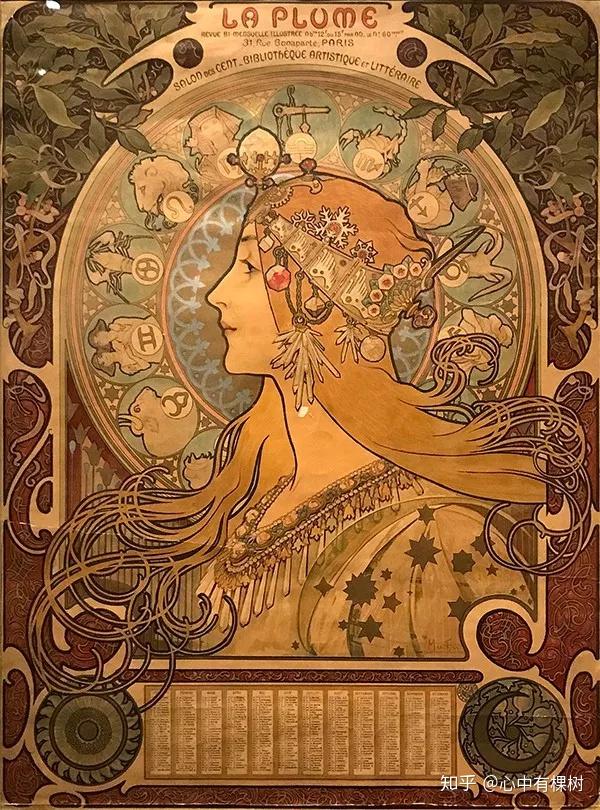 6设计史 | 新艺术运动下的穆夏商业插画 - 知乎