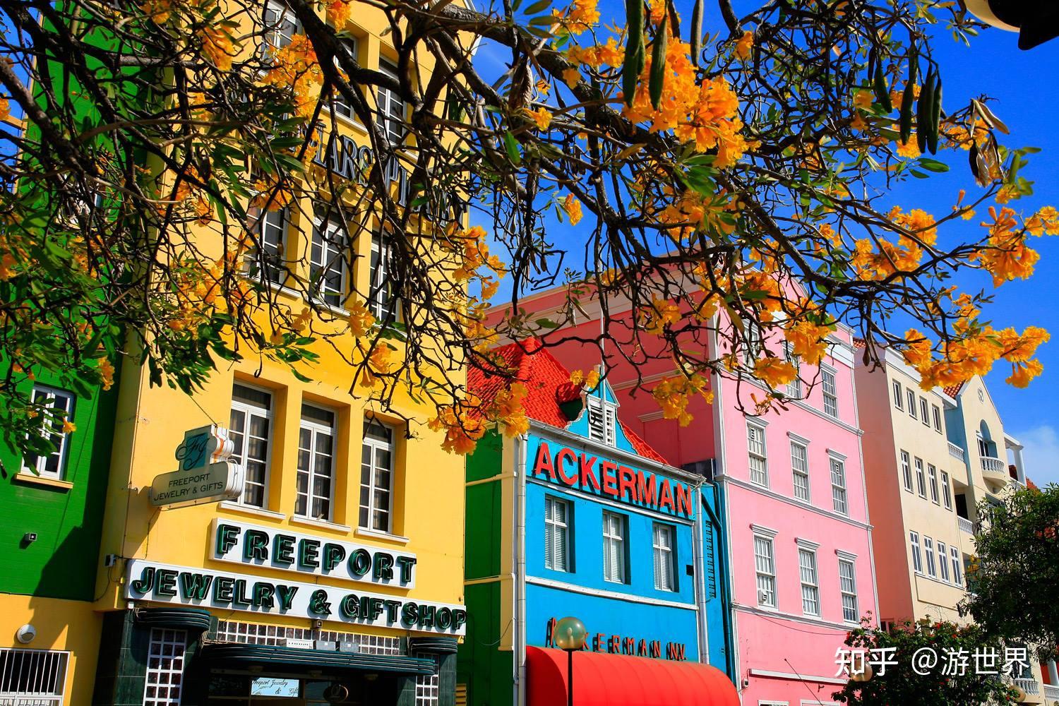 彩虹小镇加勒比最色城市的街头壁画battle