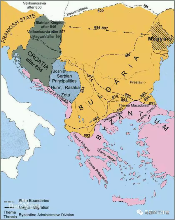 奥斯曼希腊vs斯拉夫马其顿亚历山大你们也配姓马
