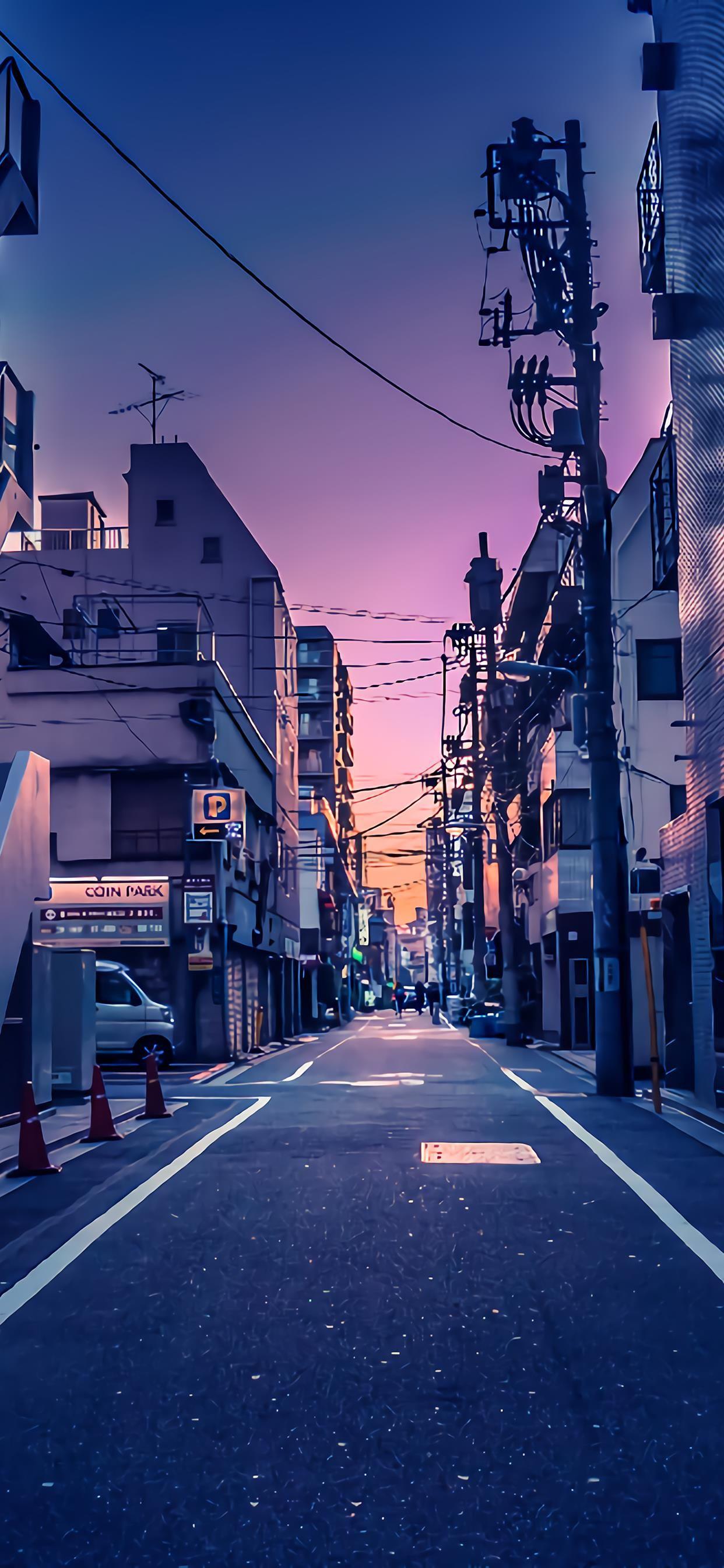 有哪些以日本的街道或者風景為背景的手機壁紙