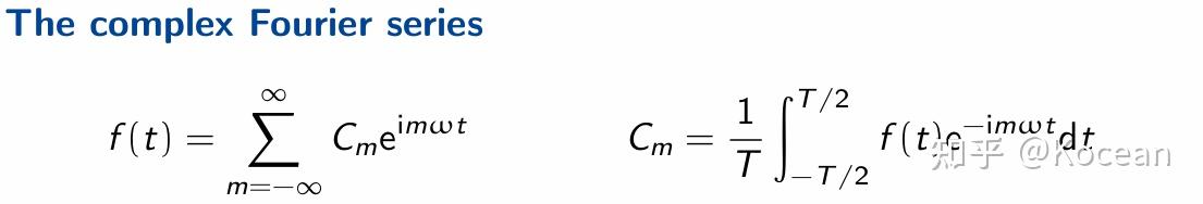 傅里叶级数(Fourier Series) - 知乎