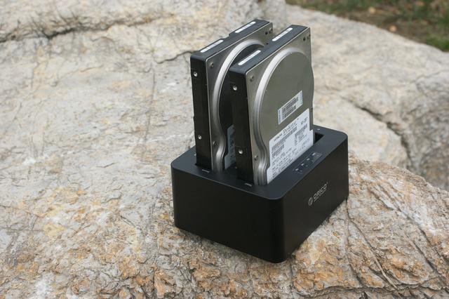 废旧硬盘救星orico双槽插入式sata硬盘底座体验