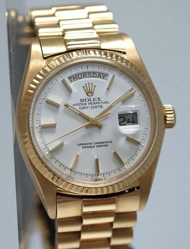 Rolex DD Gold Watch 