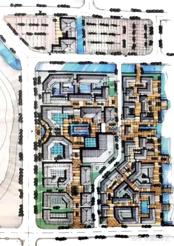 规划快题专题商业街篇上篇传统商业街画法的那些小心思