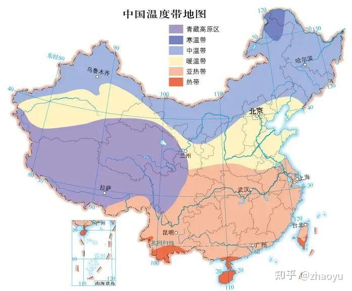我国36条重要地理分界线，附大量中国地图 知乎 