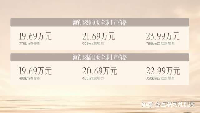 不计成本打造真旗舰,比亚迪海豹08上市,售价19.69万元起