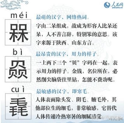 史上最难认的22个汉字 很难读的字 蜂产网