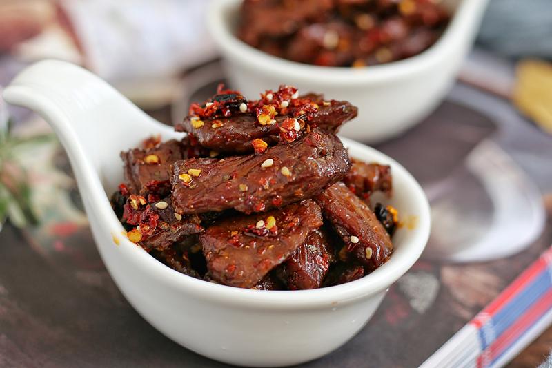 daogrs蒸烤箱美食测评:香辣手撕牛肉