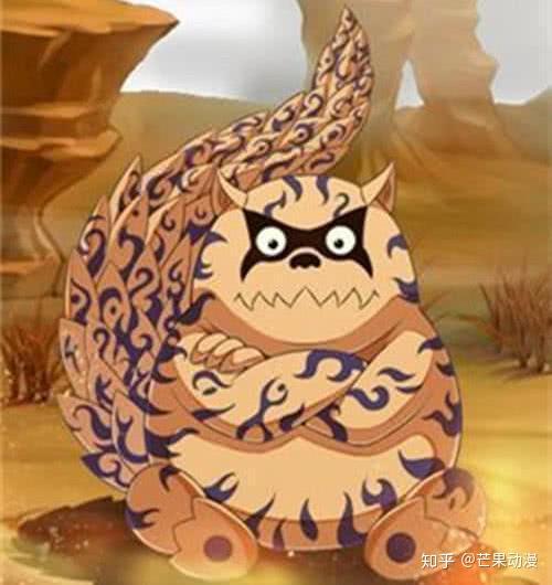 火影忍者五只尾兽小时候的样子八尾依旧霸气九喇嘛超可爱