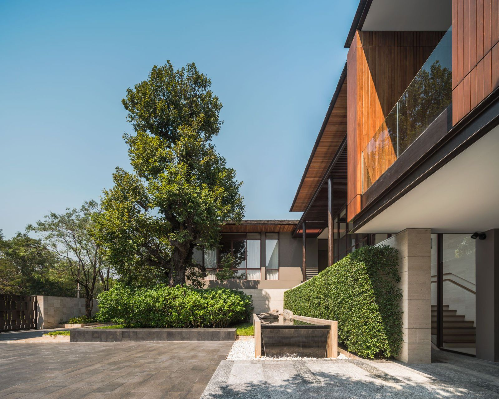 泰国私人住宅花园景观设计宁静的大环境还是一个可食用花园