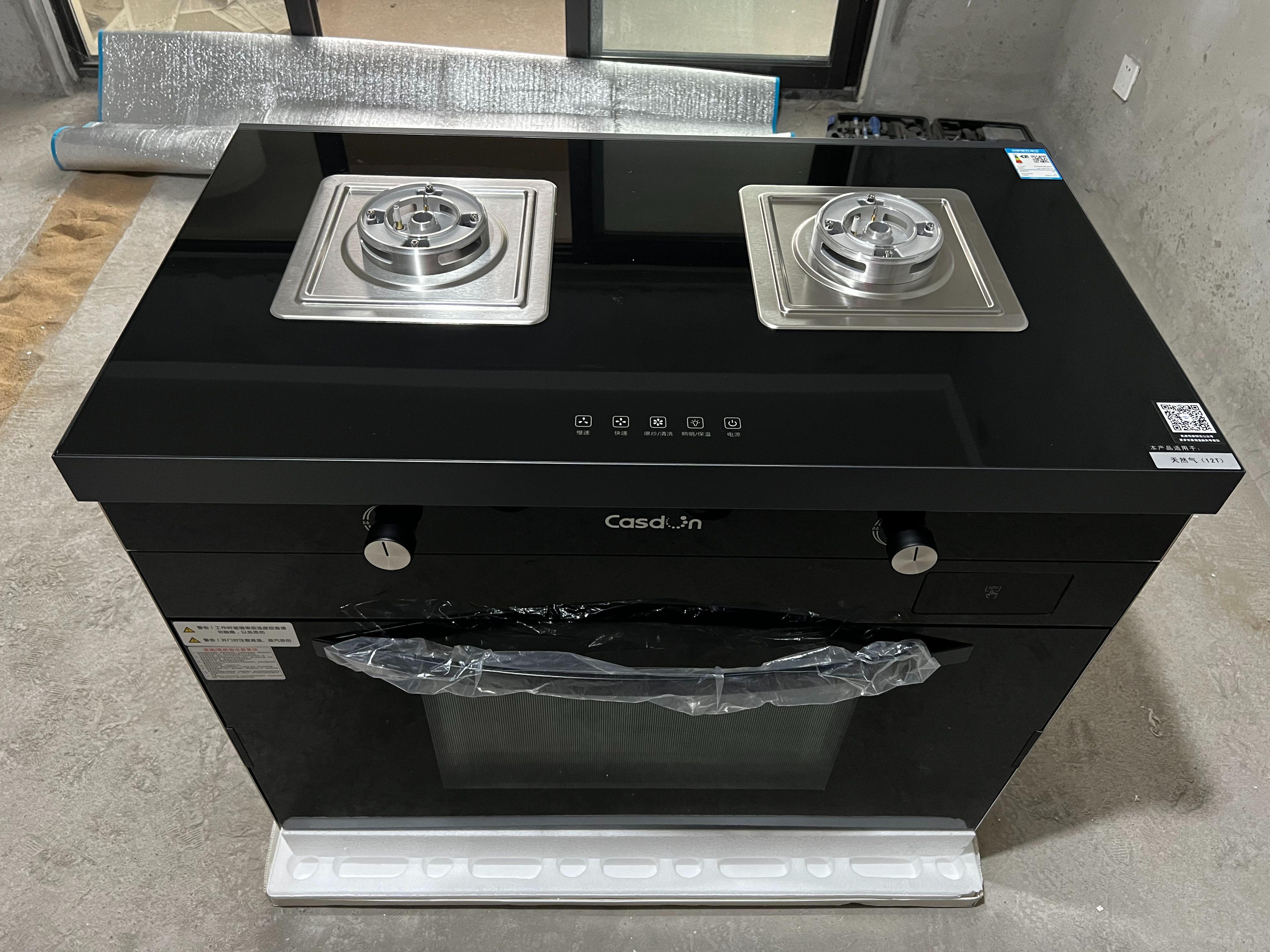 集成灶怎么选,两天一夜实拆凯度集成灶,灶具,烟机,蒸烤箱模块全解析