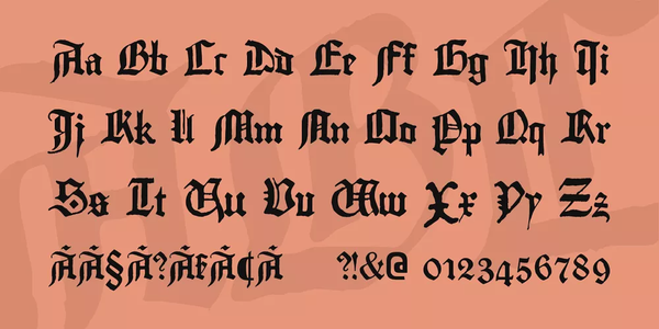 德语字体终极指南——现在看到的德文字体,之前它们都是什么样?