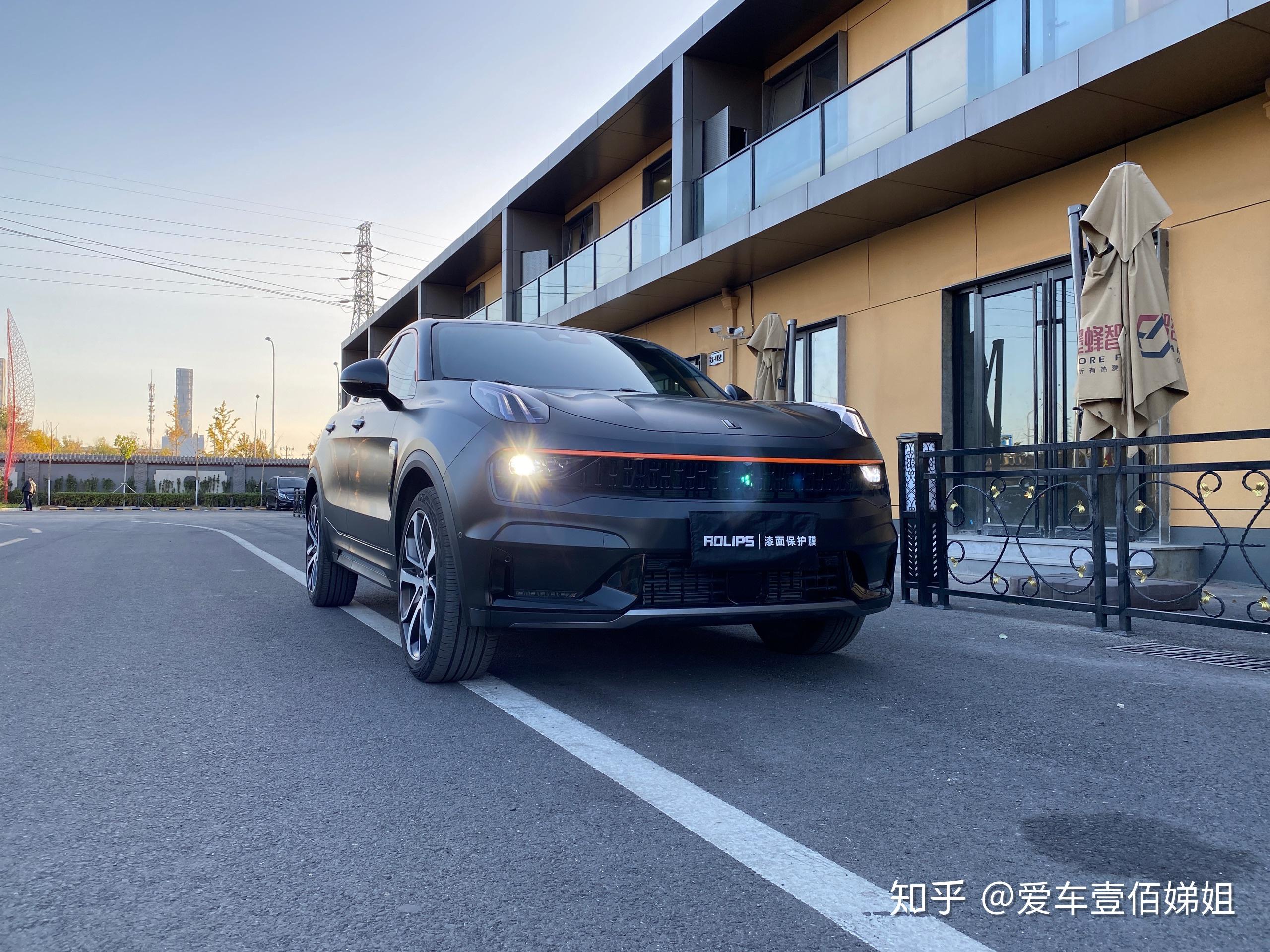 领克05施工哑光车衣放毒时刻