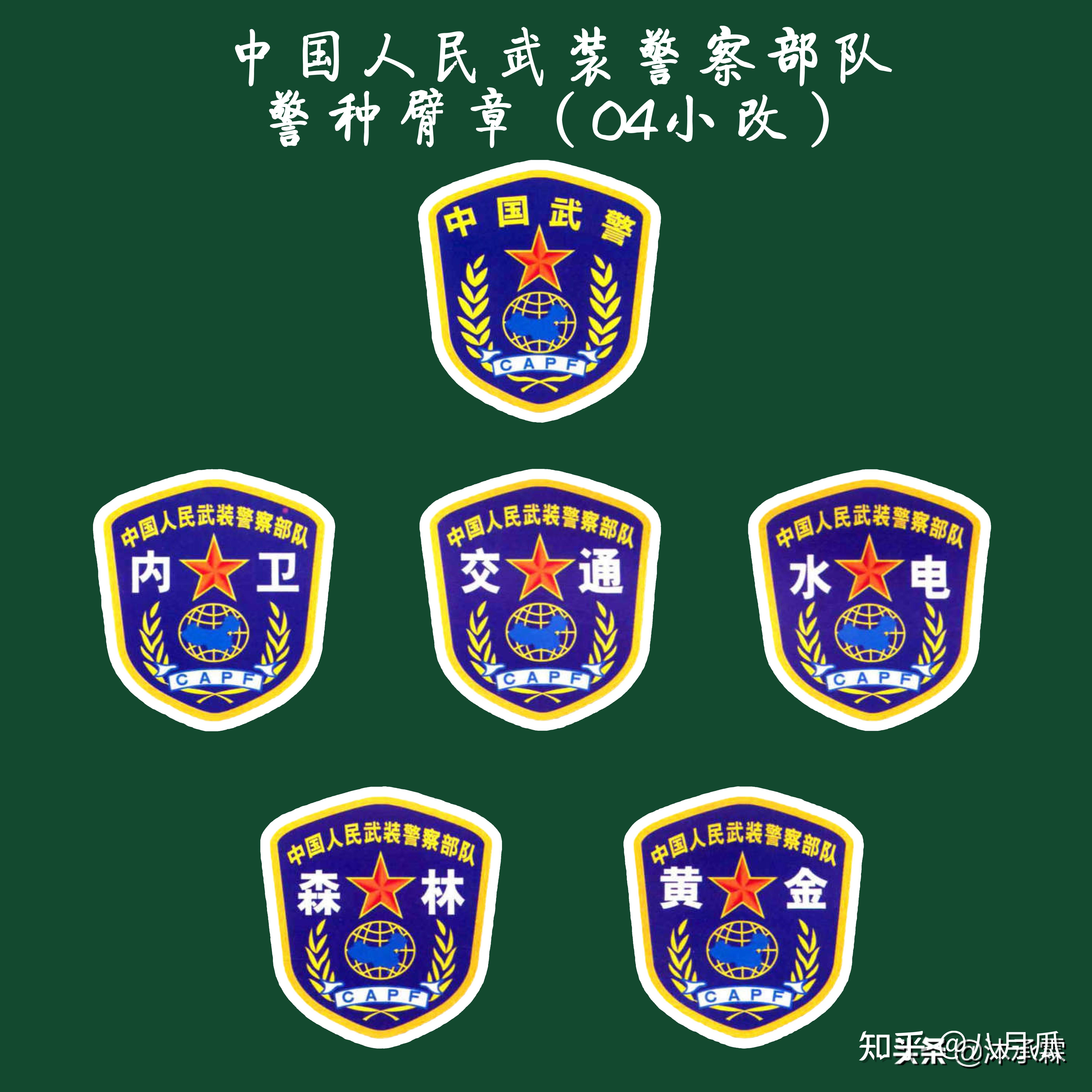 武警八大警种简介图片