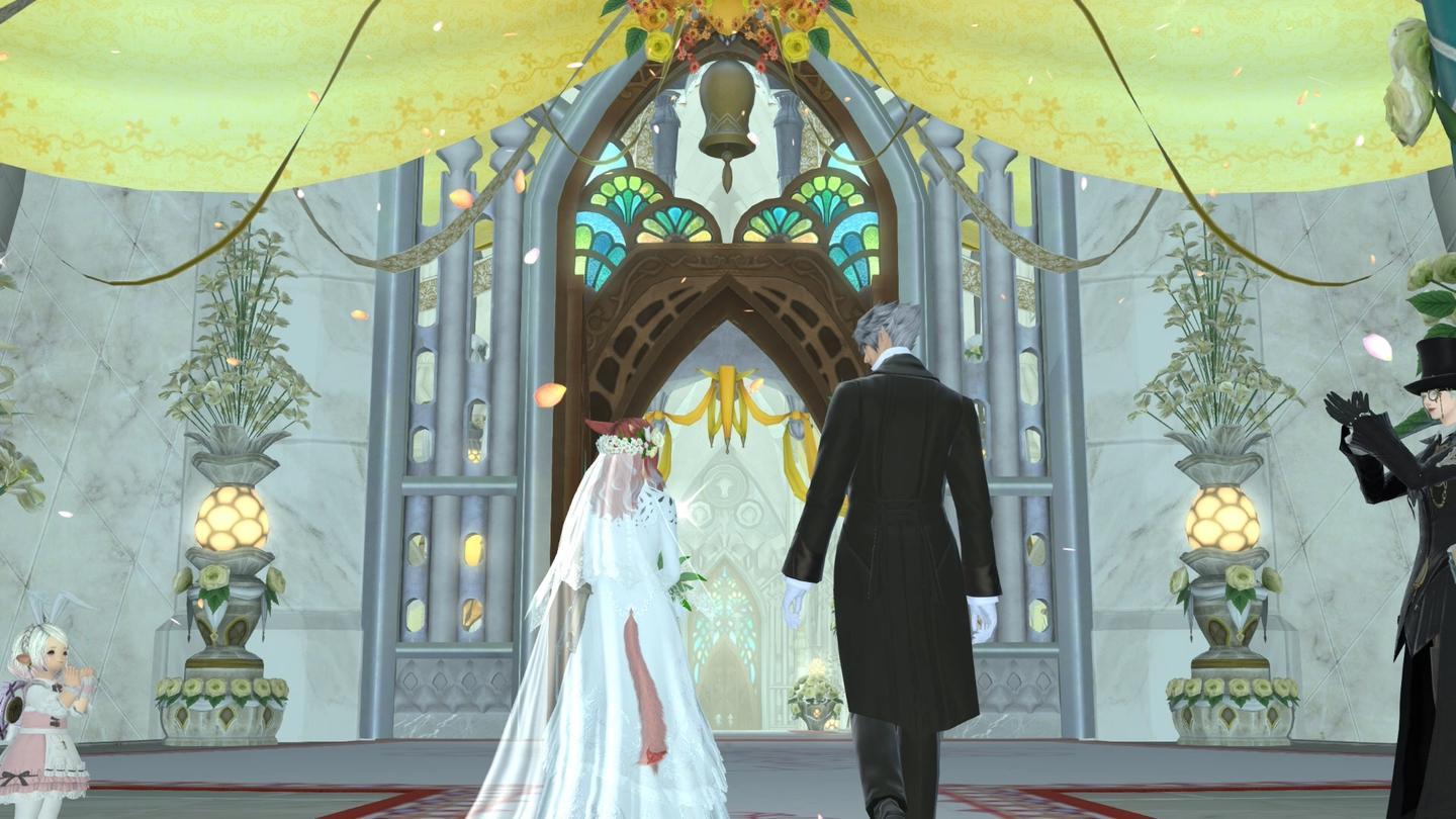 因为疫情 我在 最终幻想14 里办了场云婚礼 知乎