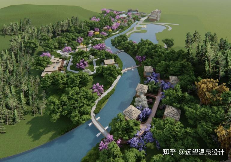湖南宁乡紫龙湾温泉度假区规划设计方案 - 知乎