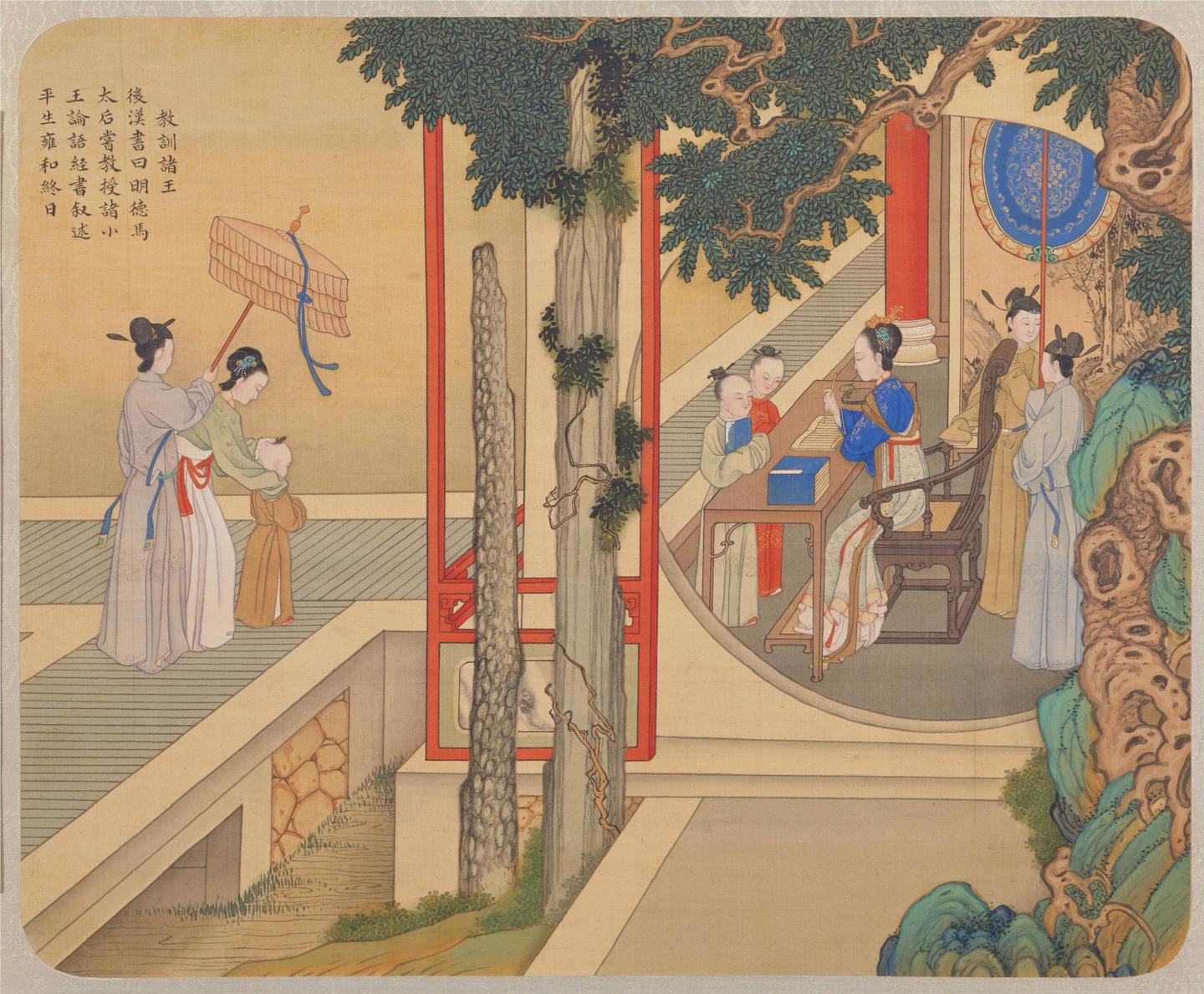 后妃篇】清焦秉贞《历朝贤后故事图》【高清大图】 - 知乎