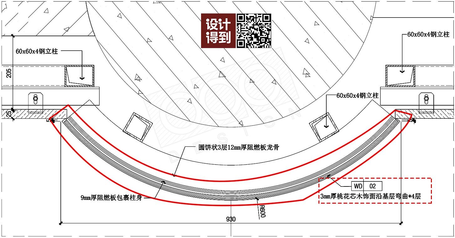 室内设计施工工艺034 - 深度解析6种“木饰面板”的节点做法 - 设计得到&dop设计 - 知乎