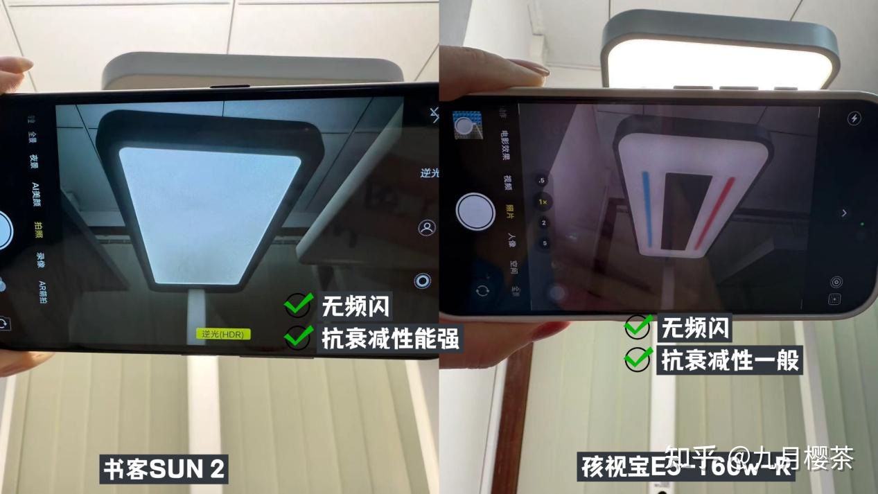 书客和孩视宝大路灯哪个牌子好用?护眼大路灯测评性能PK大赛! - 知乎