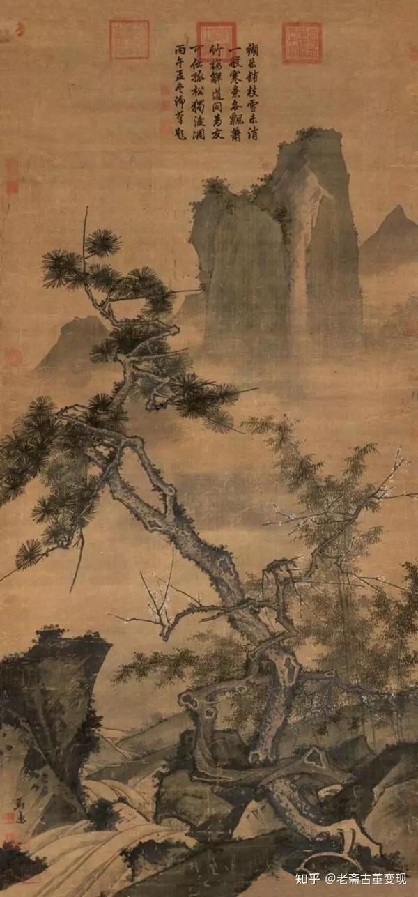 25位国画大师,25幅松画 - 知乎