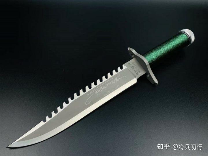 Gil Hibben吉尔赫本 Rambo I 兰博1号 草绿色尼龙绳柄 第一滴血 - 知乎