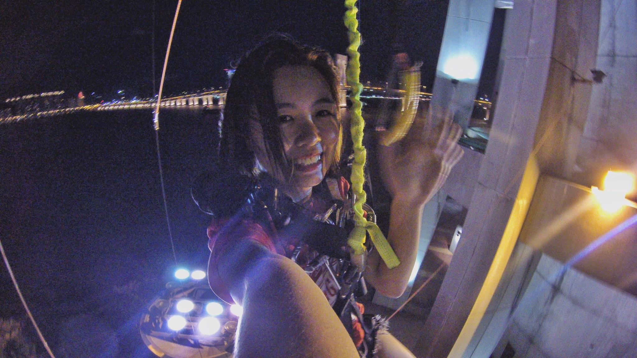 有去澳门塔蹦极的么,感觉怎样?