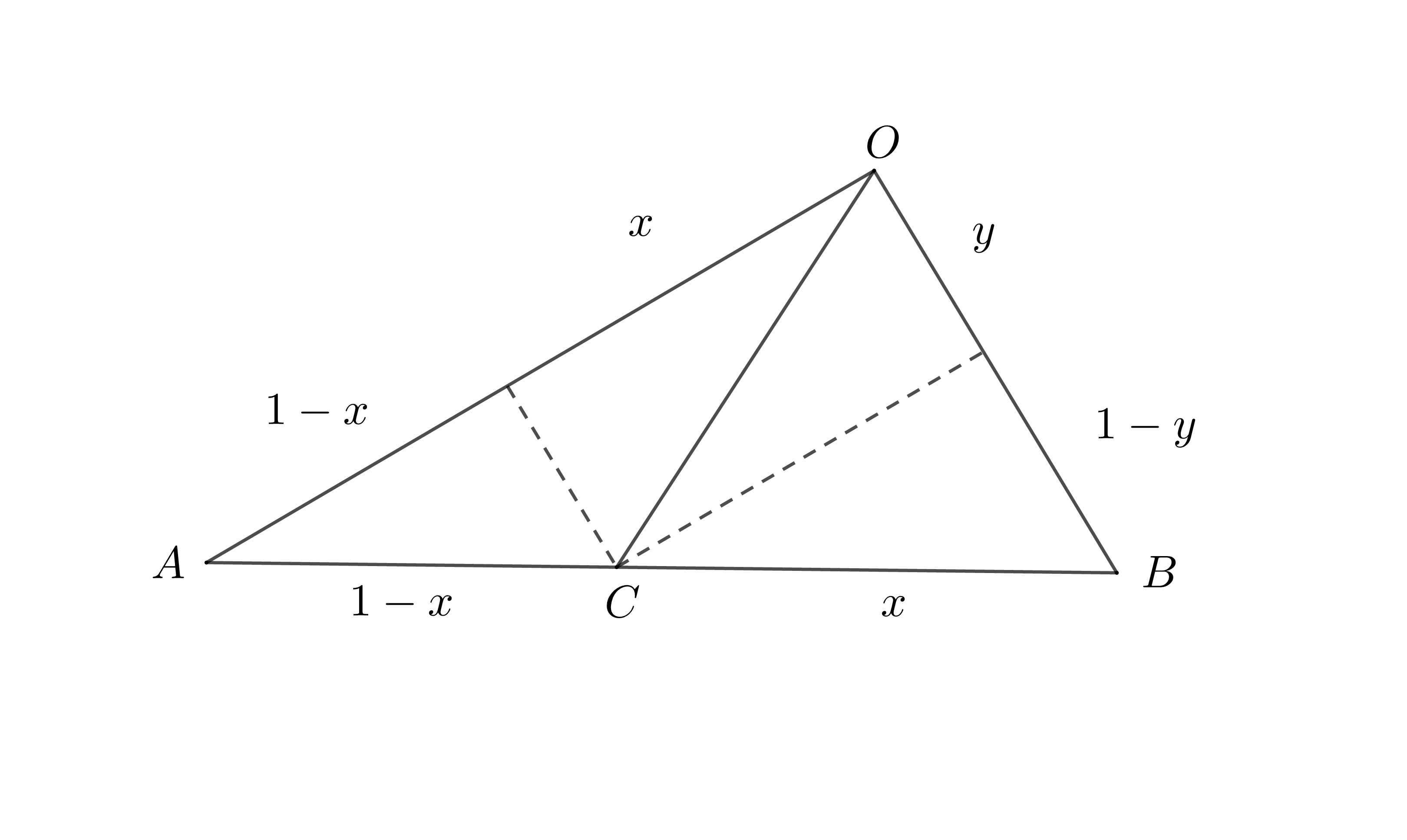 向量里的三点共线公式如何证明?