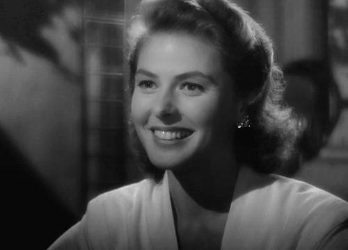 主演了爱情电影《卡萨布兰卡》,在影片拍摄前,英格丽·褒曼为了更好的