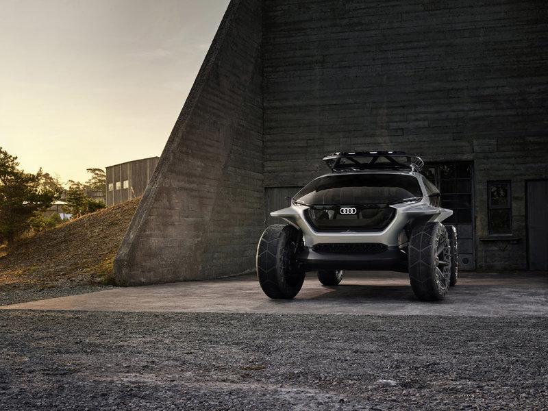 即将迎来国内首发奥迪aitrailquattro概念车联手灵笼扩圈