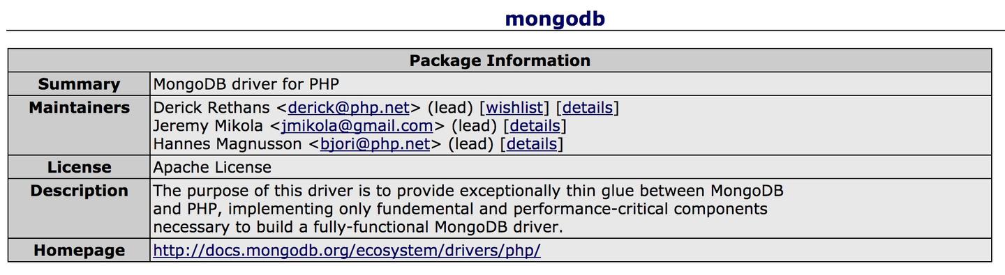PHP 扩展 Mongo 与 MongoDB - 知乎