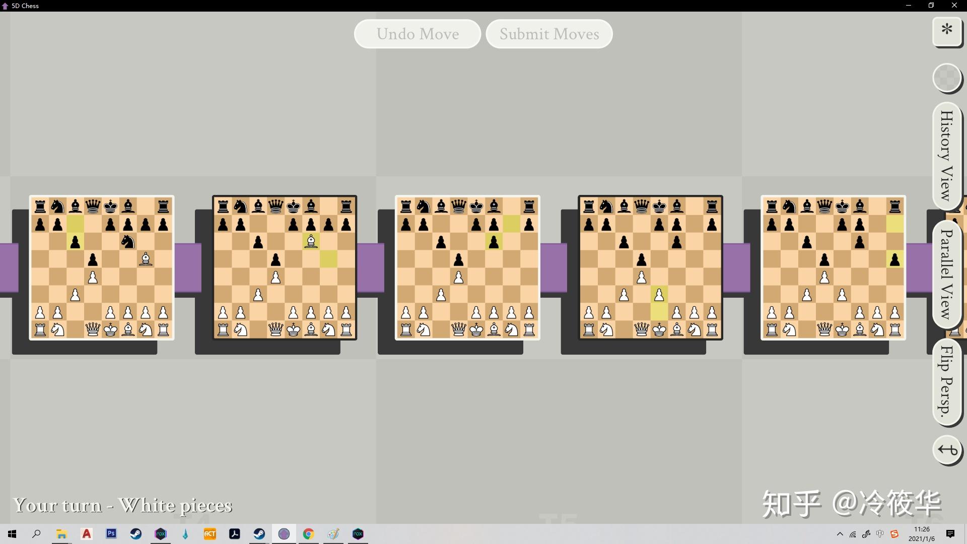 【5d chess】关于5d chess的一些通用战术思路 - 知乎