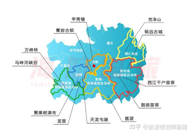 通過地圖我們來了解一下這六個地市州的大概方位.