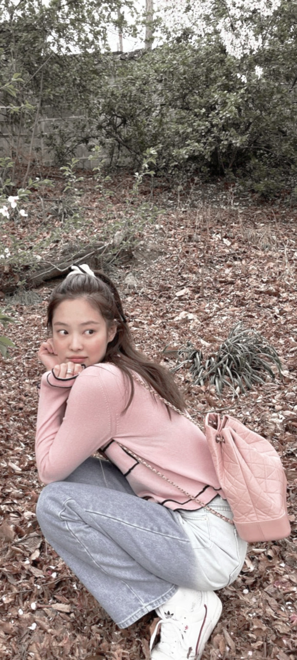 壁纸甜甜的樱花妮子jennie