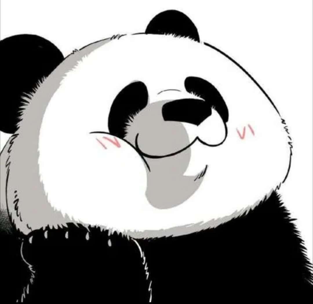 熊猫头像可爱漫画图片