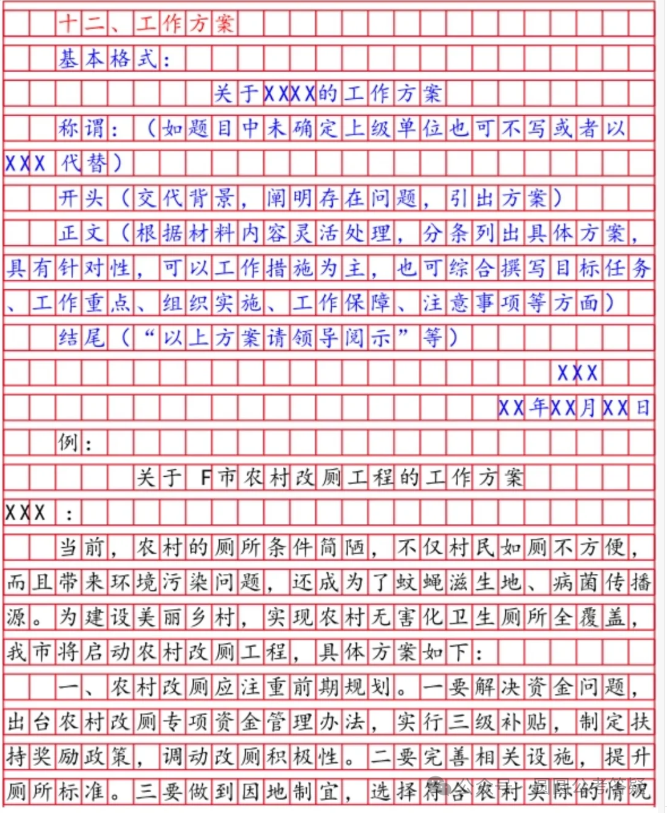 省考提前看申论常考12种公文格式拿捏了