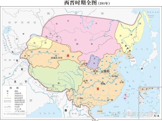 区图】中国古代王朝行政区划地图数据下载