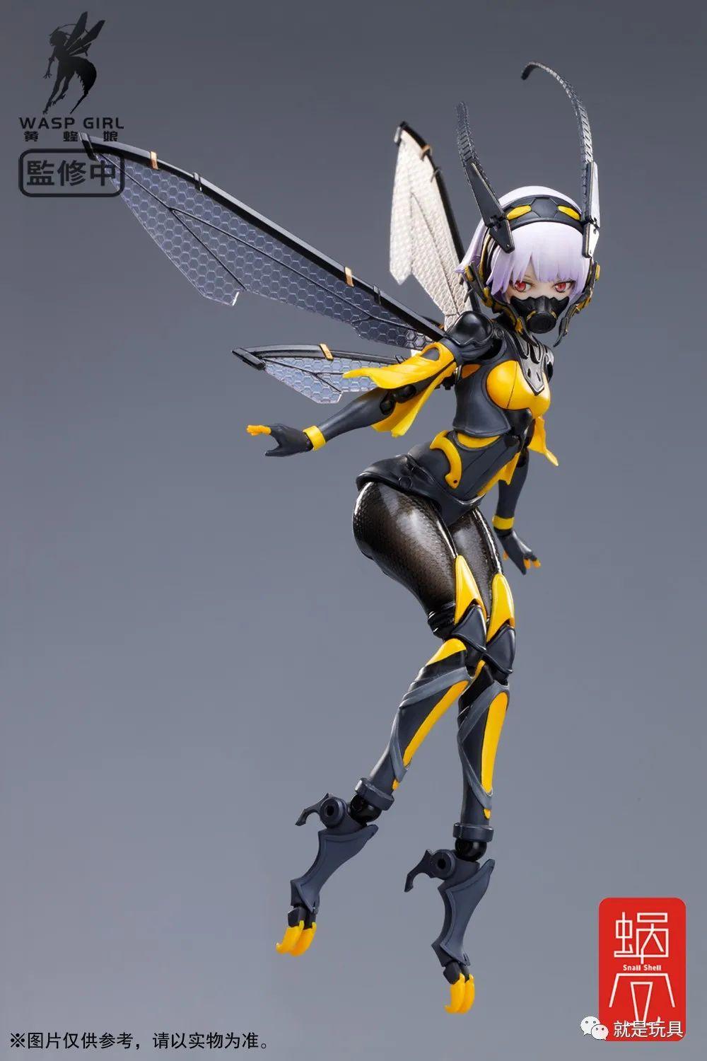 蜗之壳黄蜂妹嗡酱机娘动物娘的完美结合超惊艳