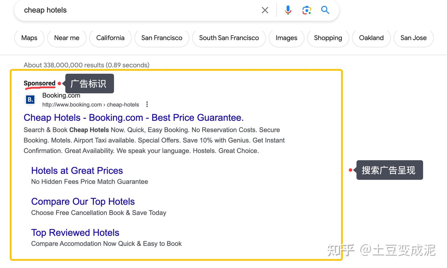 谷歌广告类型(1/6):搜索广告Search - 知乎