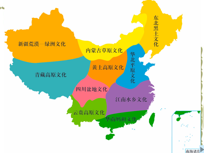如下图,有大师把中国的地域文化分析的很透彻了:以深圳为例,我们远离