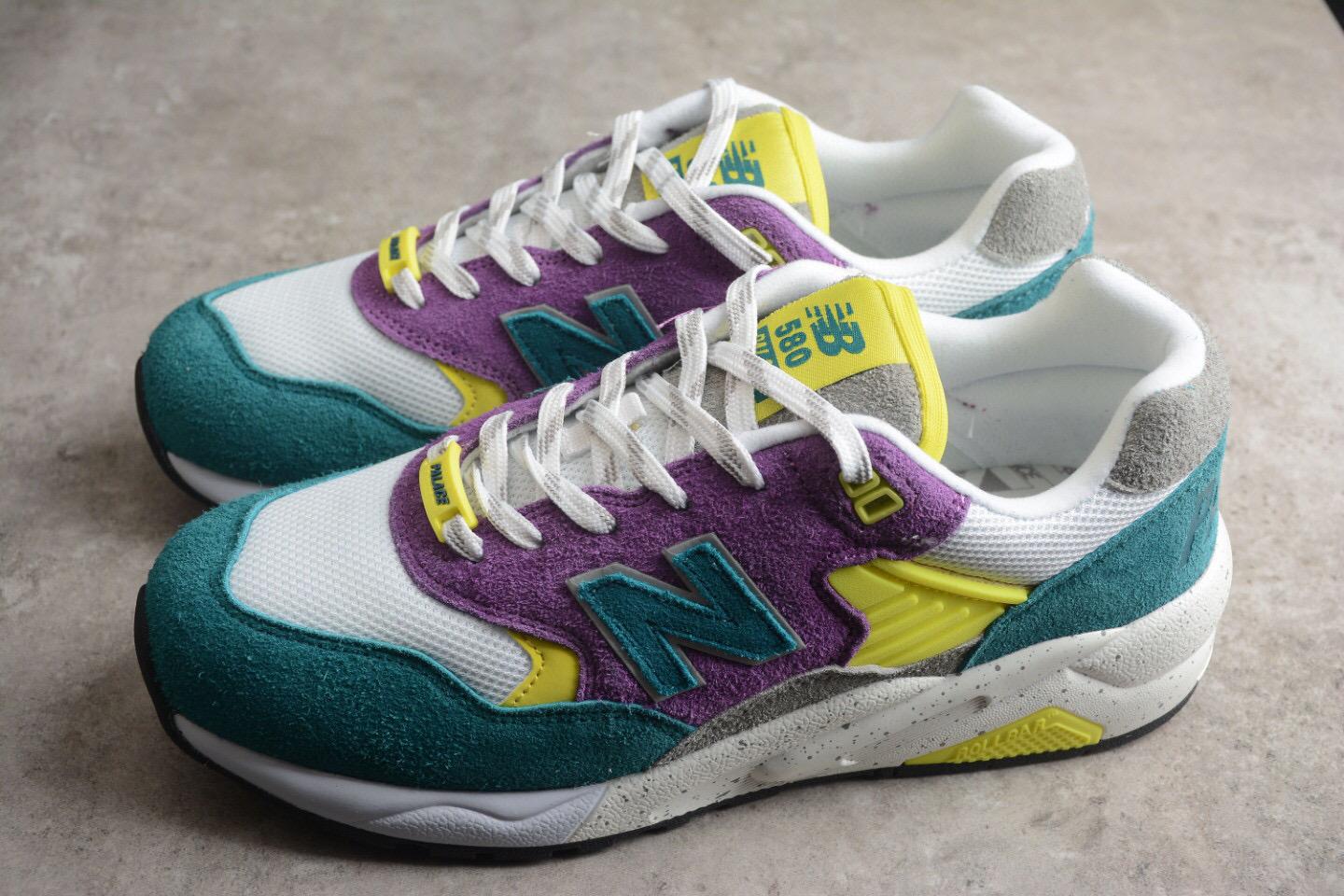 新百伦联名newbalance580xpalace复古运动慢跑鞋