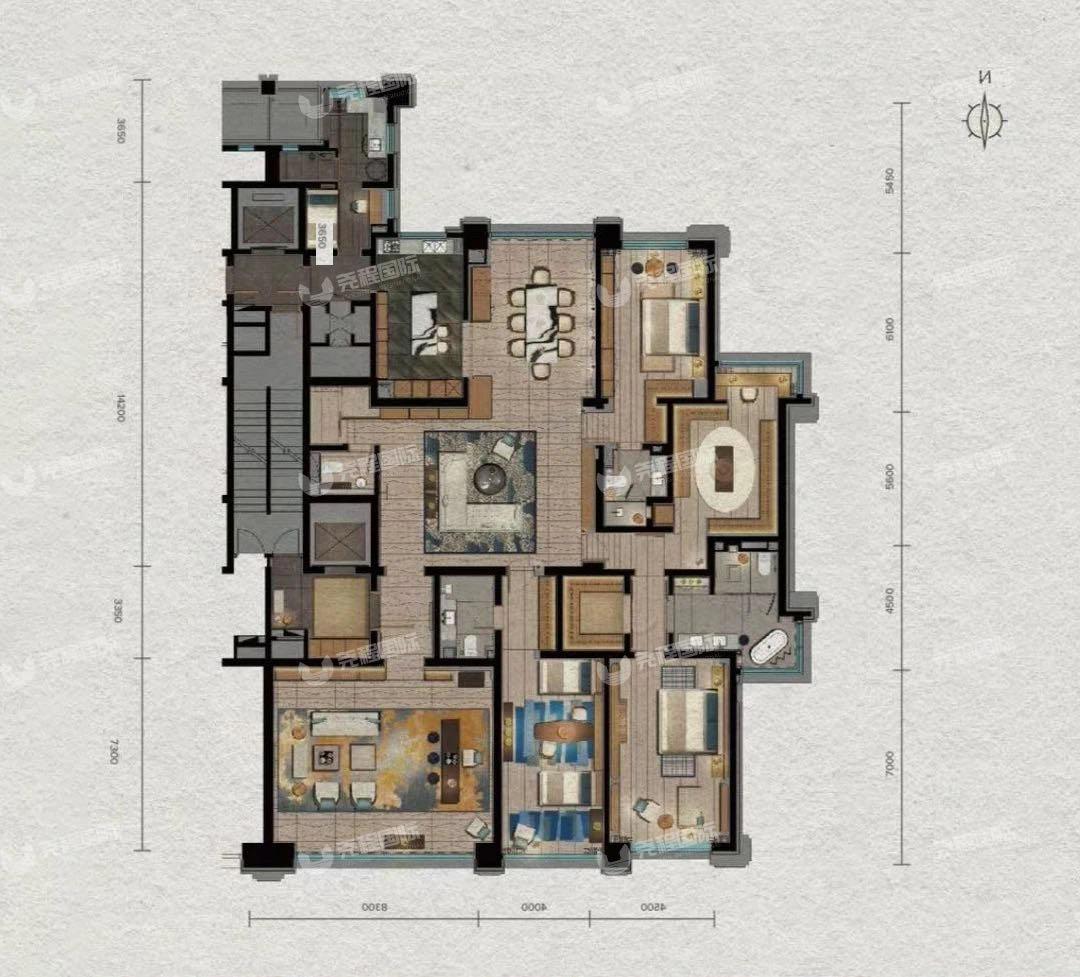 法拍圈天然氧吧北京第一富人区霄云路8号直降800万